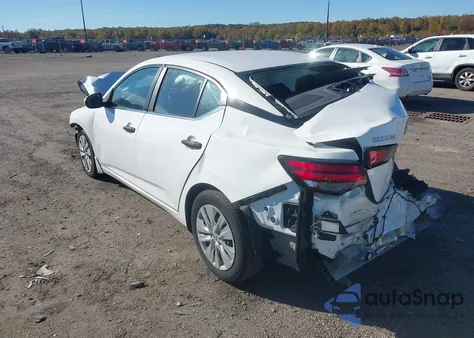 2024 Nissan Sentra S Xtronic Cvt z USA, uszkodzony, nr VIN 3N1AB8BV9RY319070